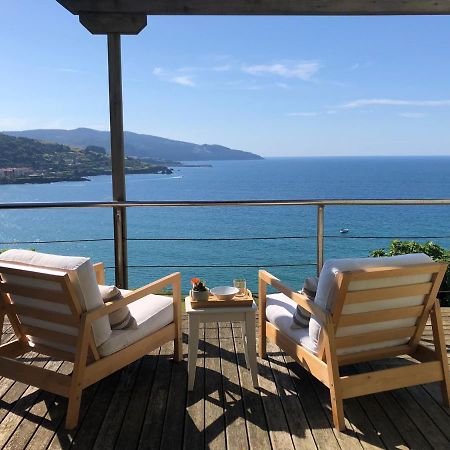Adosado En La Costa Con Excelentes Vistas Al Estuario De Urdaibai Villa Mundaka Exterior foto