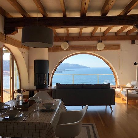 Adosado En La Costa Con Excelentes Vistas Al Estuario De Urdaibai Villa Mundaka Exterior foto