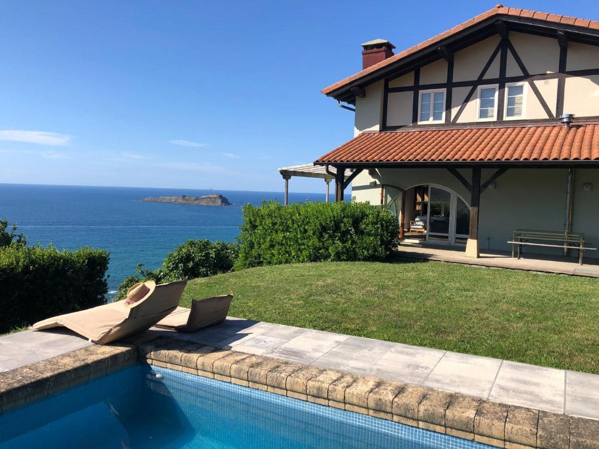 Adosado En La Costa Con Excelentes Vistas Al Estuario De Urdaibai Villa Mundaka Exterior foto